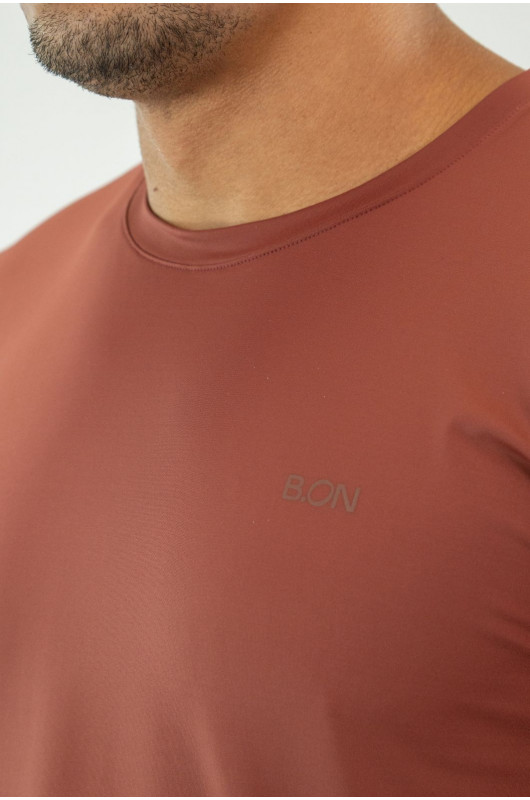 Camiseta B.ON Air Masculina Vermelha Cornalina - 24271826
