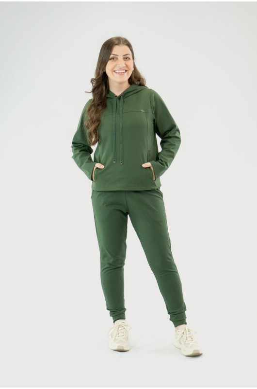 Blusão Comfy Feminino Verde - 24271812