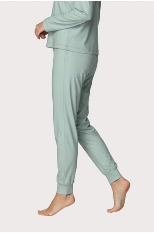 Calça Pijama Feminina Verde Light - 24271873