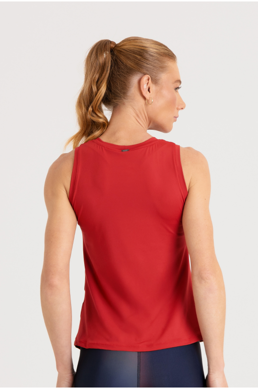 Regata Balance Feminino Vermelho Melaço - 24271668