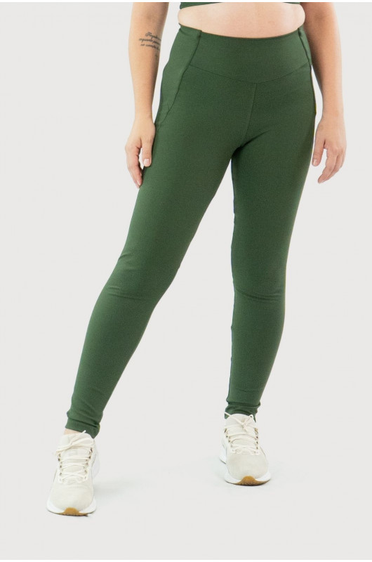 Legging Fit Refletivo Feminina Verde Forest – 24271898