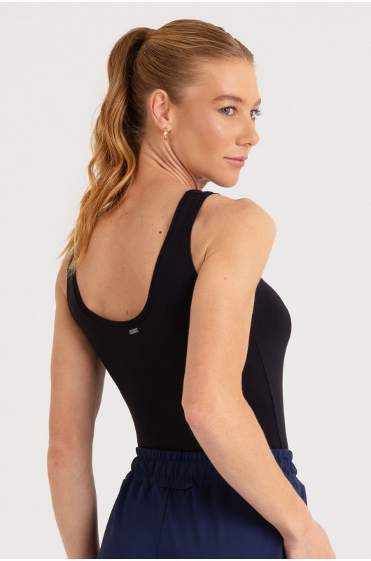 Regata Basic Feminina Preta - 24271631 