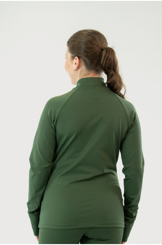 Jaqueta Slim Basic Feminina Verde Forest – 24271811