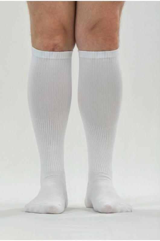 Meia Tech B.ON Cano Alto Sport Branca - 24271856