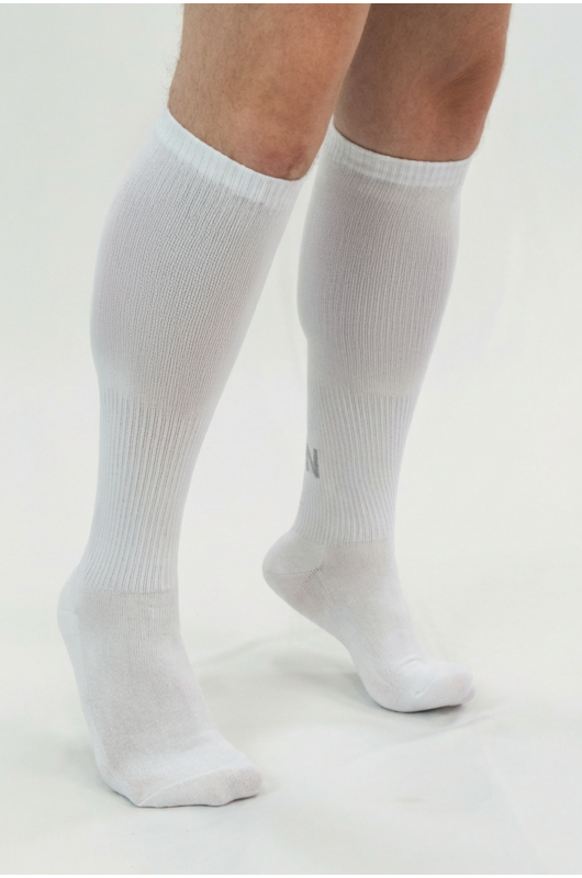 Meia Tech B.ON Cano Alto Sport Branca - 24271856