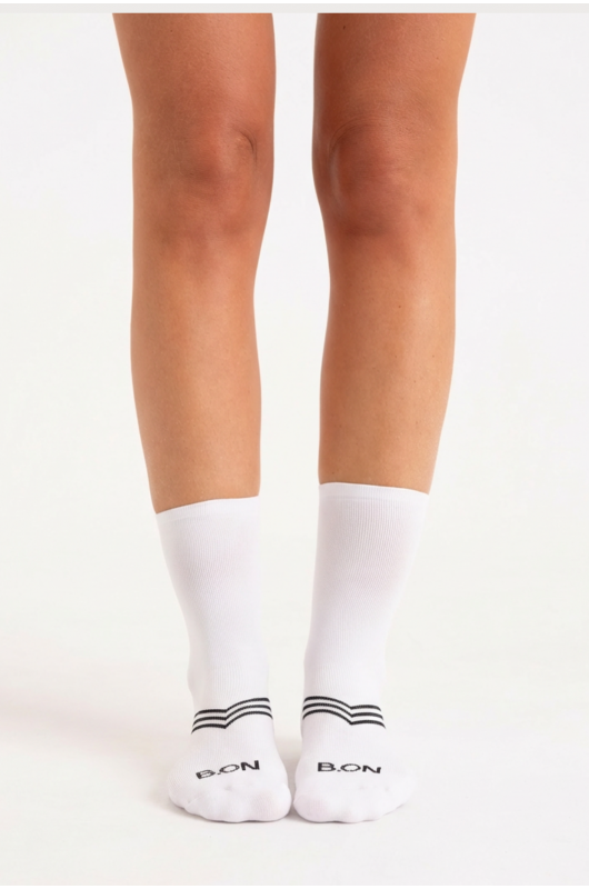 Meia Tech B.ON Run Branca - 24271865