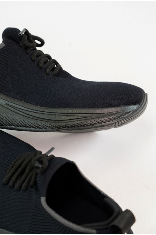 Tênis Knit B.ON Leve All Black - 24271851