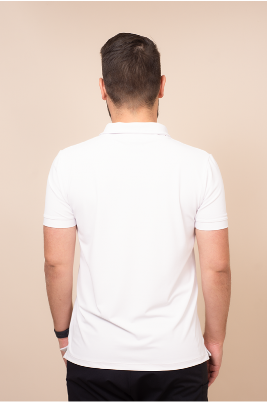 Camisa Gola Polo Masculina Branca - 24271344