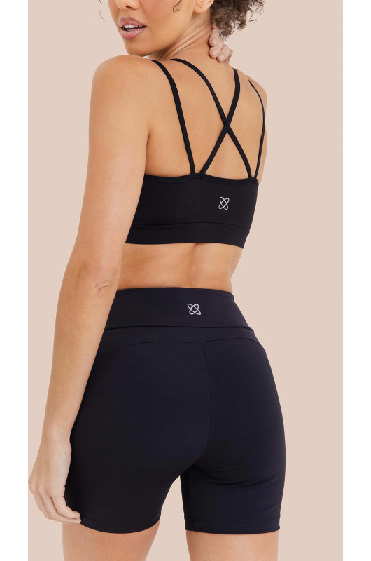Bermuda Cross Feminina Preta - 24270280