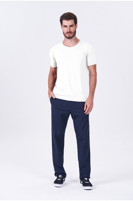 Blusa Segunda Pele Manga Curta Masculina Branca - 24270436