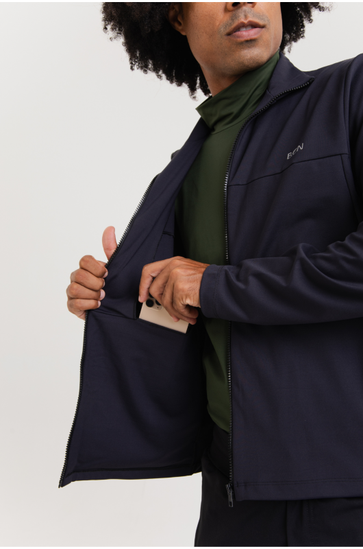 Jaqueta Casual Masculina Preta - 24270987