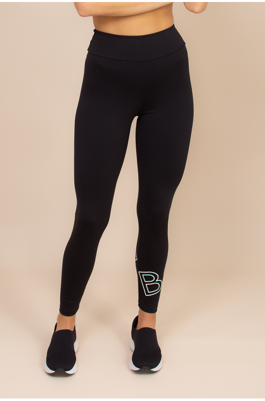 Legging Authentic Feminina Preta - 24270934