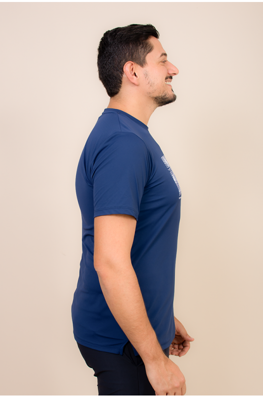 Camiseta Estampada Masculina  Marinho - 24271357