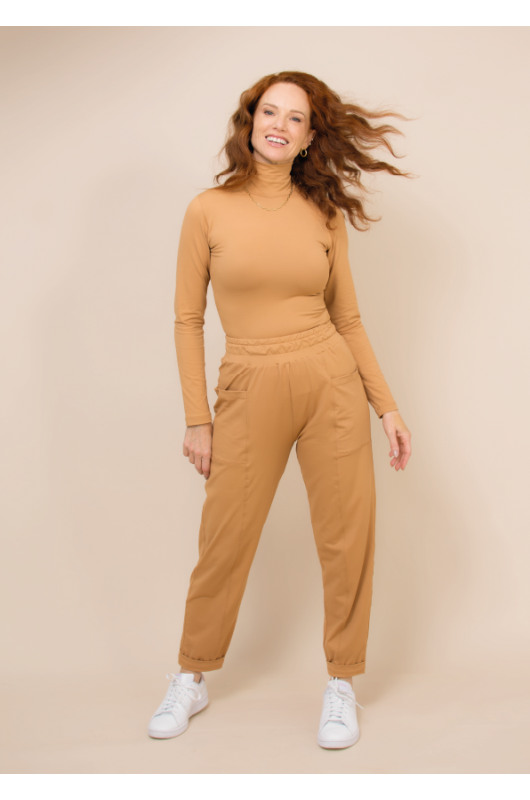 Blusa Feminina Winter Caramelo Salgado - 24271257