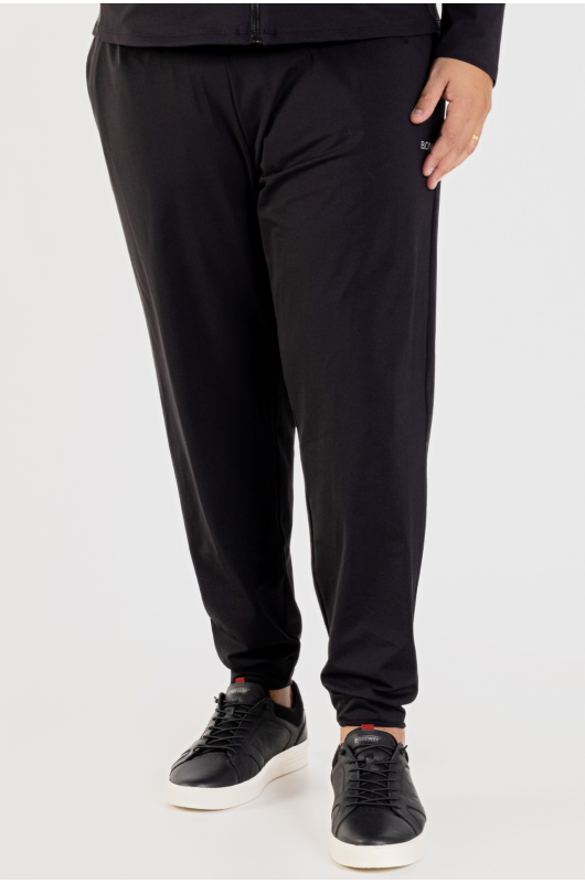 Jogger Plus Size Masculina Preta - 24270411 