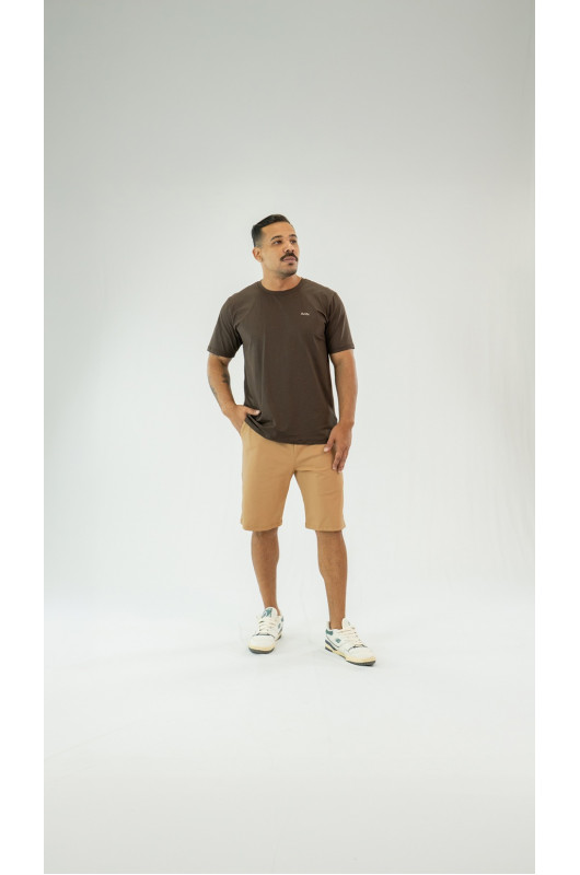 Bermuda Essencial Masculina Bege Kakhi – 24271869