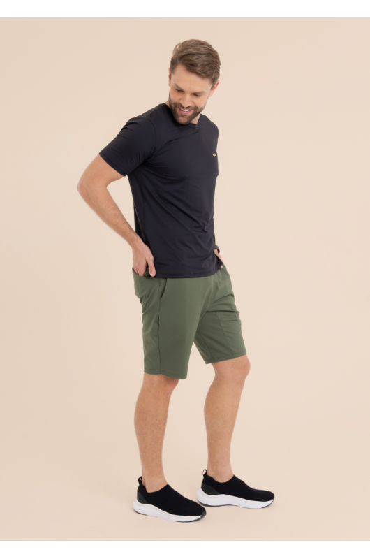 Camiseta Basic Masculina Preta - 24271383