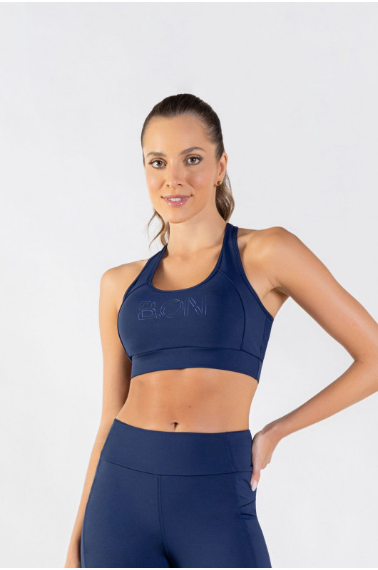 Top Racer Shine Feminino Marinho - 24271182