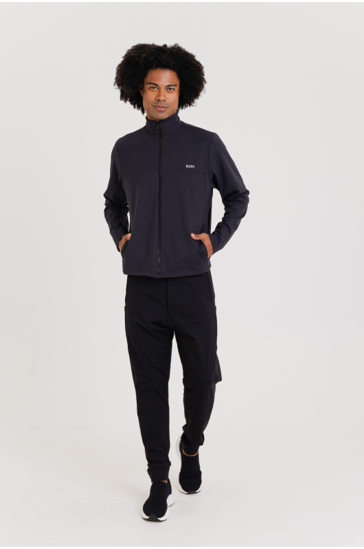 Jaqueta Casual Masculina Preta - 24270987