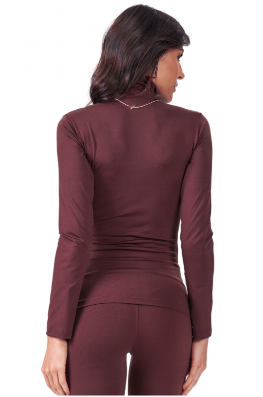 Blusa Feminina Winter Marrom - 24270826