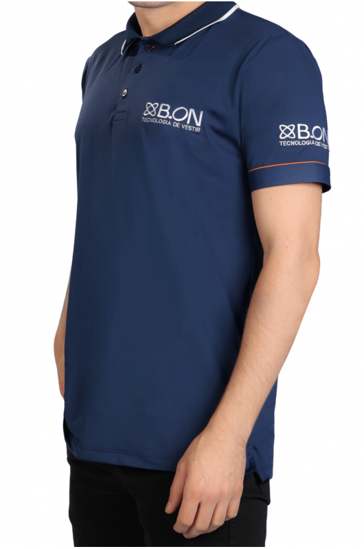 Camisa Gola Polo Masculina B.ON Marinho - 24270204