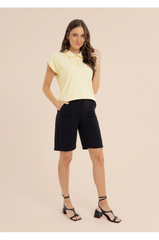 Polo Feminina Amarela - 24271186