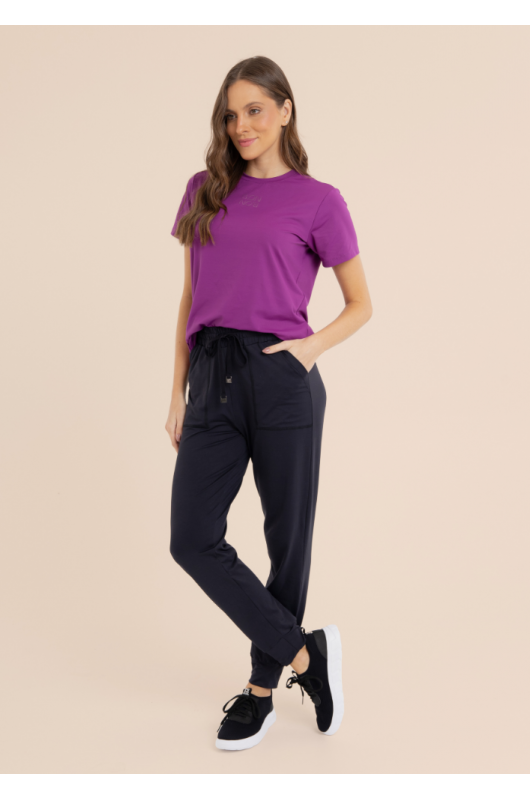 Jogger Feminina Solta e Alongada - 24271217