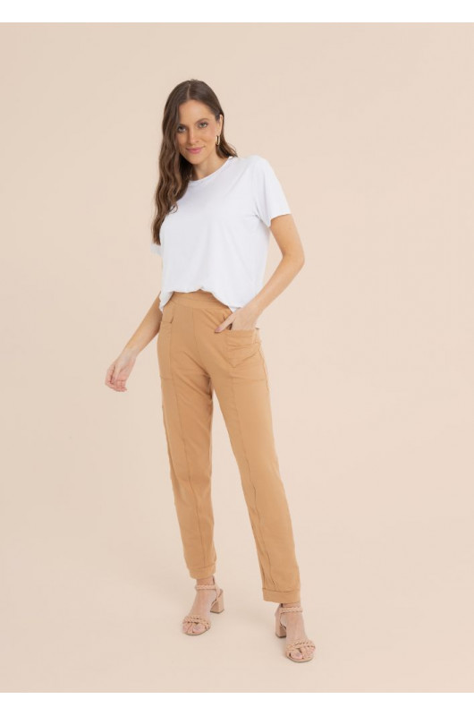 Camiseta Feminina Basic Branca - 24271195