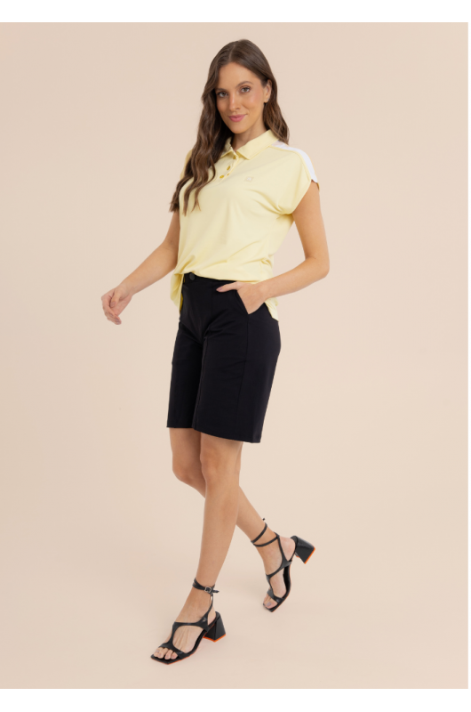 Polo Feminina Amarela - 24271186