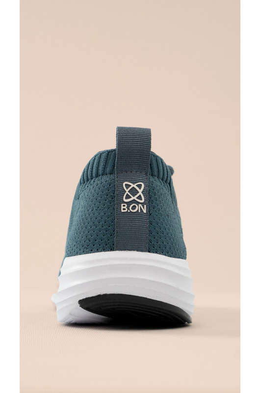 Tênis Knit Leve Bali Azul Petróleo - 24271552	