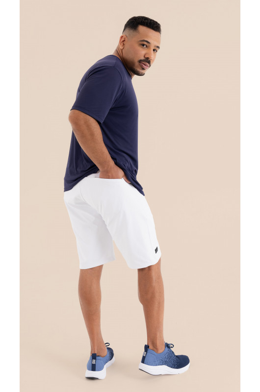 Bermuda Basic Masculina Branca - 24271297 