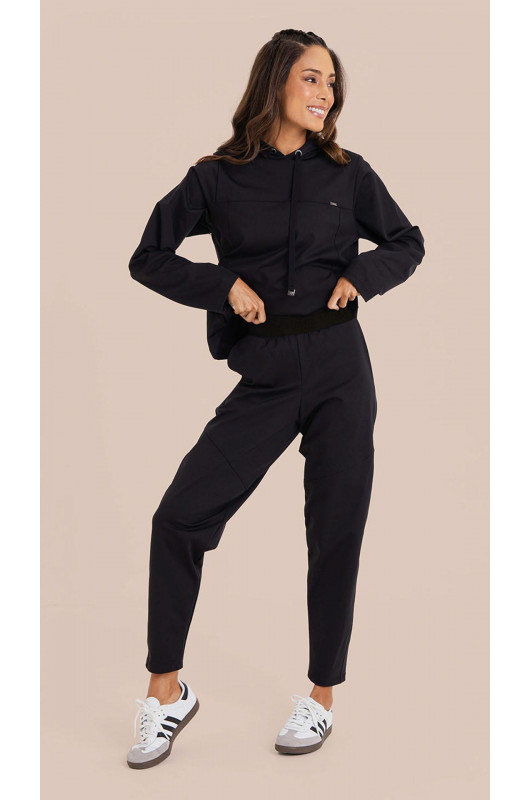 Calça Comfy Feminina Preta - 24271541 