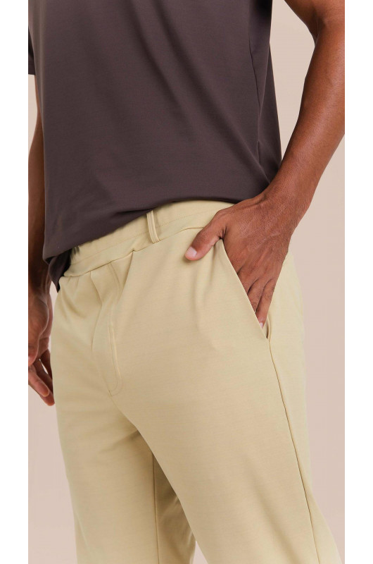 Calça Alfaiataria Masculina Khaki B.ON - 24271561