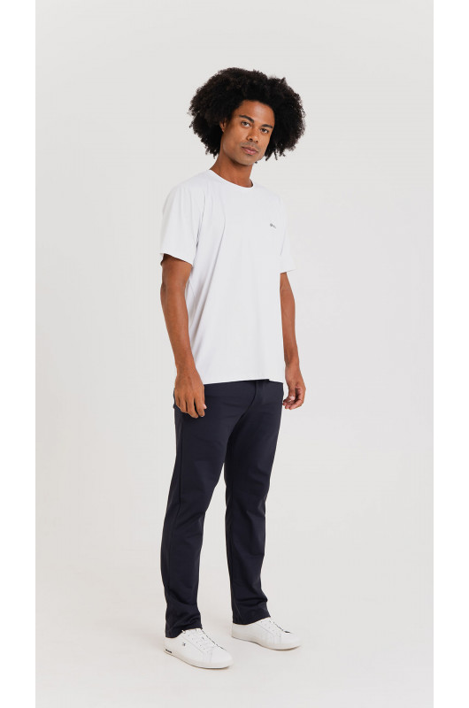 Camiseta Basic Masculina Branca - 24271516 