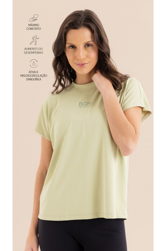 Blusa Feminina Casual Verde Light - 24271429