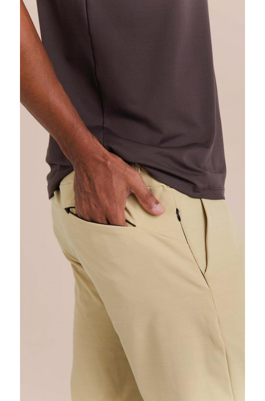Calça Alfaiataria Masculina Khaki B.ON - 24271561
