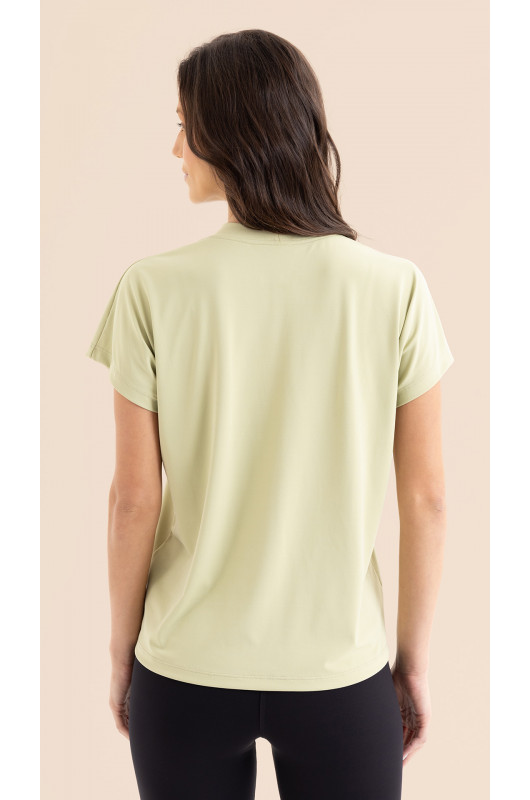 Blusa Feminina Casual Verde Light - 24271429