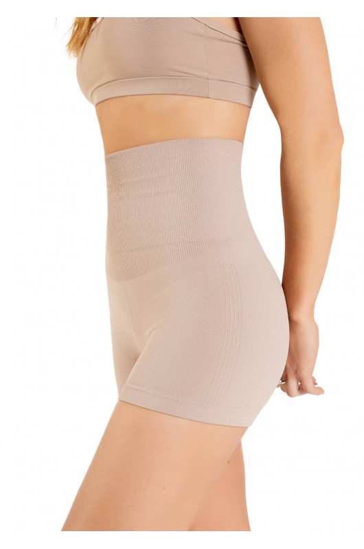 Bermuda Modeladora Feminina Seamless Nude - 24271203