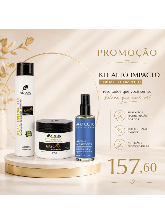 PROMOÇÃO KIT ALTO + ARGAN AZUL 60 ML