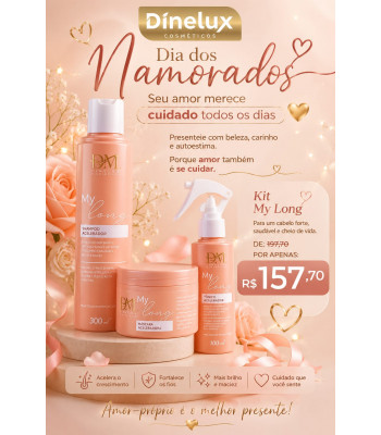 PROMOÇÃO KIT MY LONG 03 PASSOS