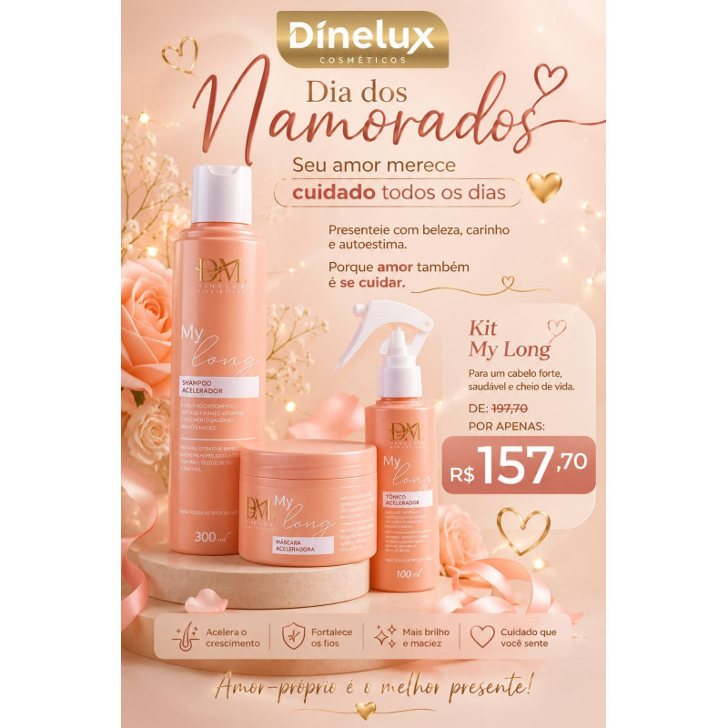 PROMOÇÃO KIT MY LONG 03 PASSOS