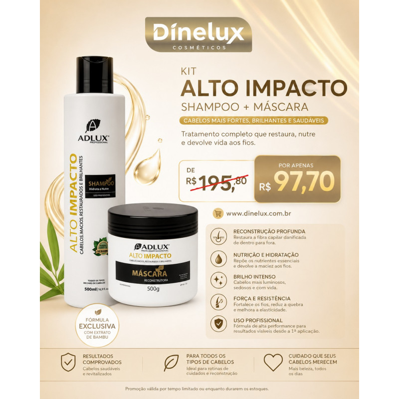 PROMOÇÃO KIT ALTO IMPACTO 500 GRS