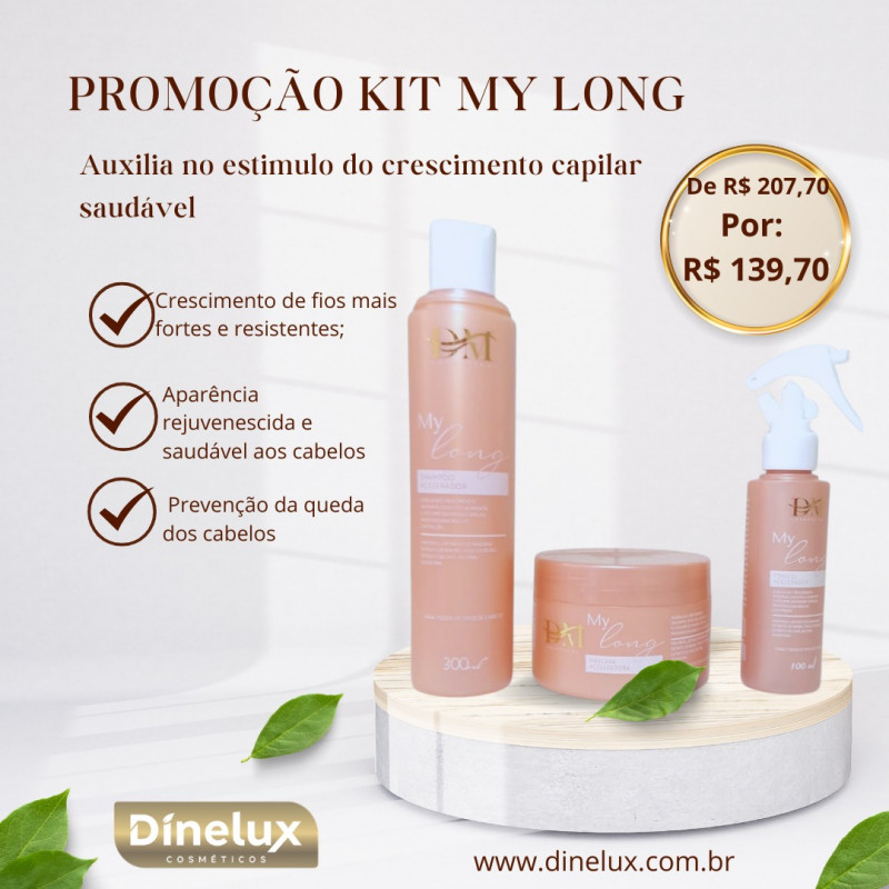 Promoção Kit My Long 03 passos