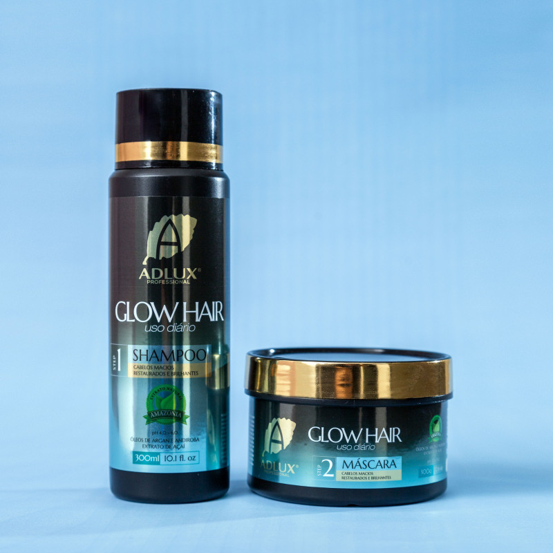 KIT GLOW HAIR MANUTENÇÃO - 2 PASSOS