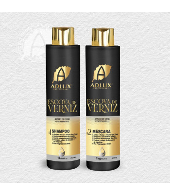 KIT ESCOVA DE VERNIZ PROFISSIONAL - 02 PASSOS