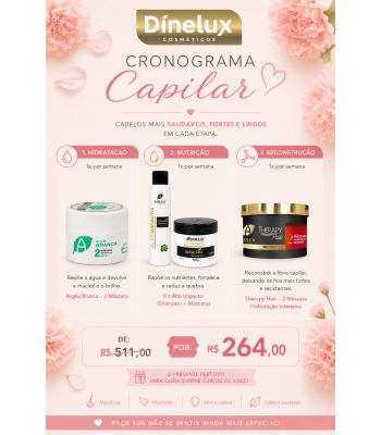 PROMOÇÃO CRONOGRAMA CAPILAR 
