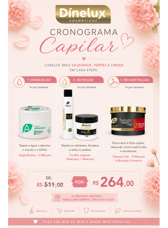PROMOÇÃO CRONOGRAMA CAPILAR 