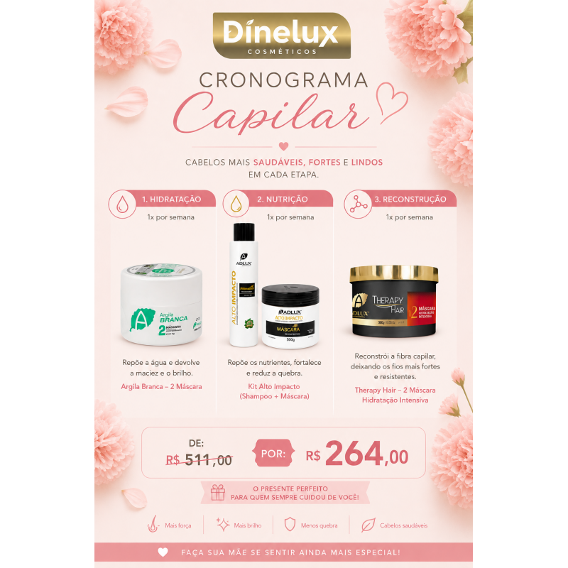 PROMOÇÃO CRONOGRAMA CAPILAR 