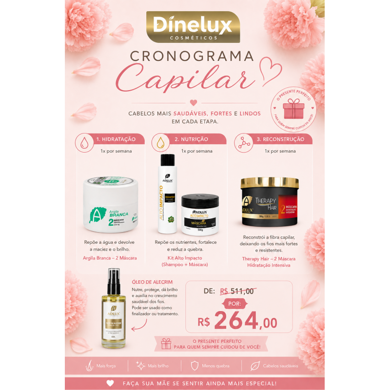 PROMOÇÃO CRONOGRAMA CAPILAR 