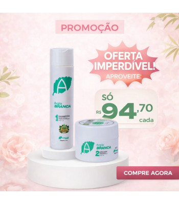 Kit Argila Branca Manutenção
